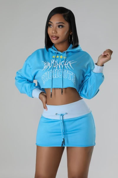Can’t Commit Skirt Set - The Boss Beauty Boutique