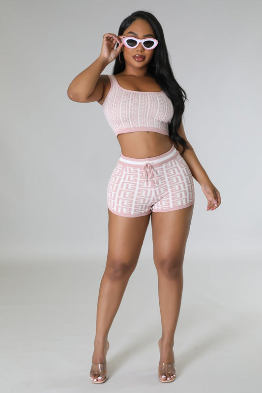 Chicly komfy short set - The Boss Beauty Boutique