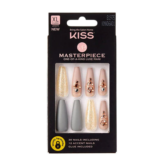 Kiss Masterpiece Luxe Mani “Extravagant” (KMN06W01) - The Boss Beauty Boutique
