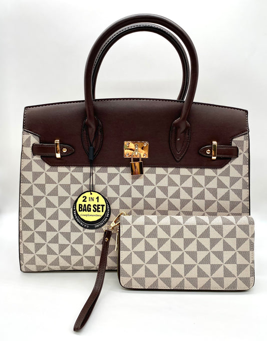 Boston(Ivory), Wallet included - The Boss Beauty Boutique