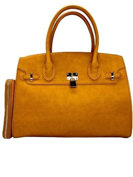 The City(Pumpkin), Wallet included - The Boss Beauty Boutique