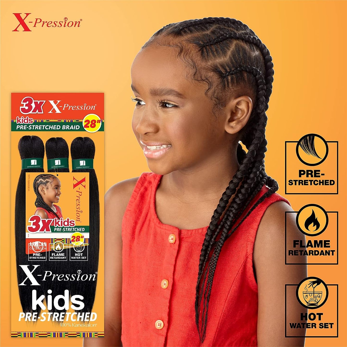 Sensationnel X-pression braids 28” - The Boss Beauty Boutique