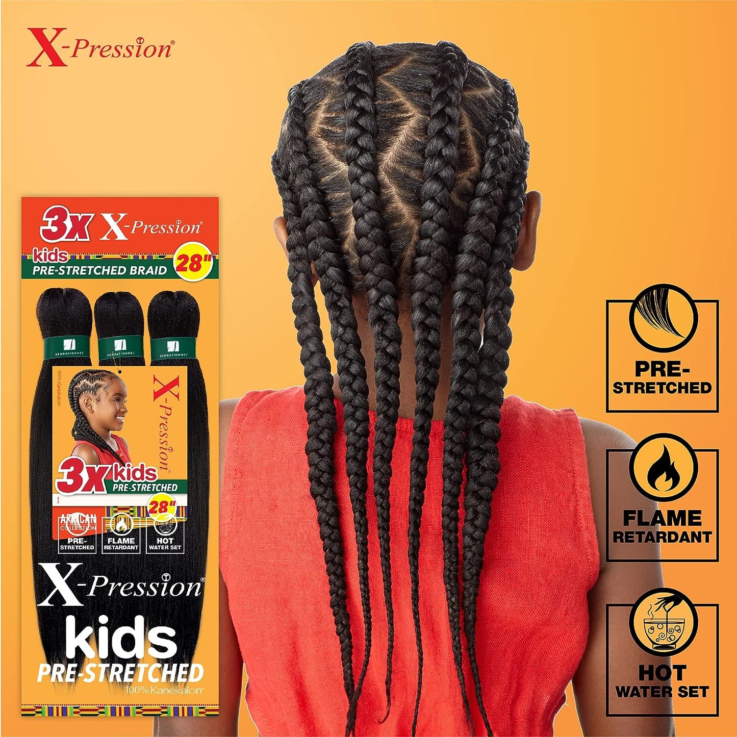 Sensationnel X-pression braids 28” - The Boss Beauty Boutique