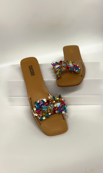 Rainbow Glamour Slides