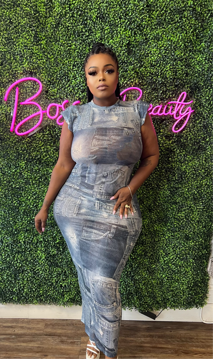 Take The Hint Dress - The Boss Beauty Boutique
