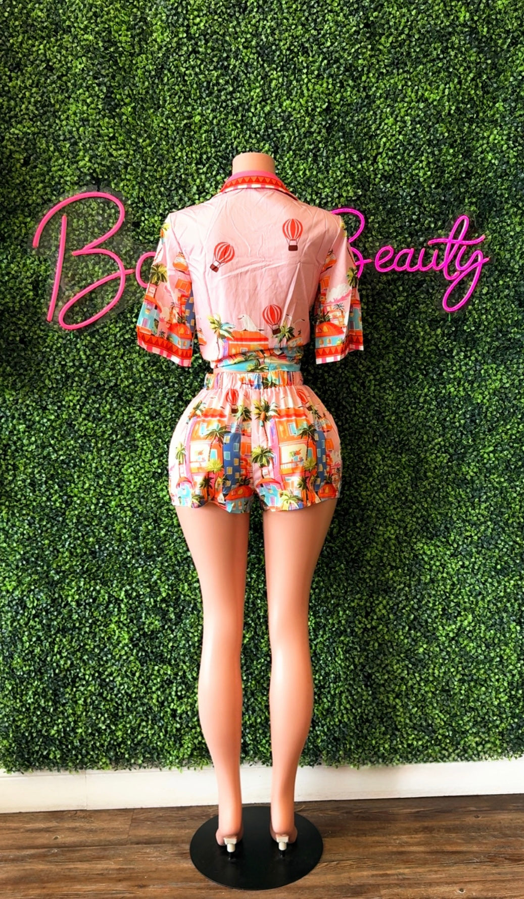 Floral Summer Short Set