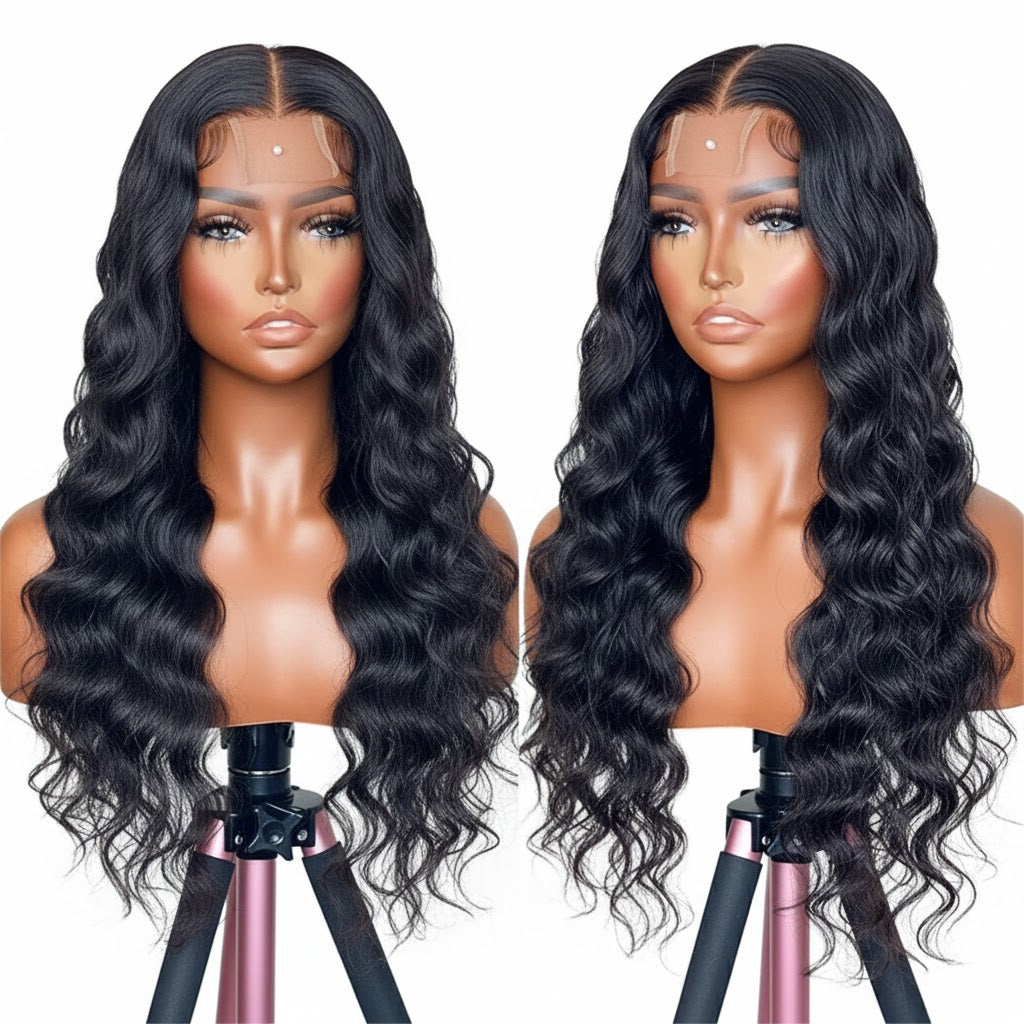 2X6 Bodywave Closure Wig