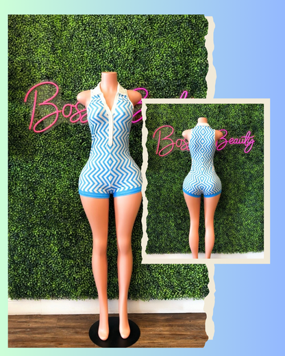 Meet Me In Monaco Rompers
