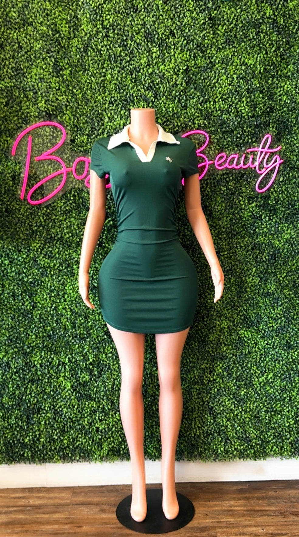 Polo Collar Dress