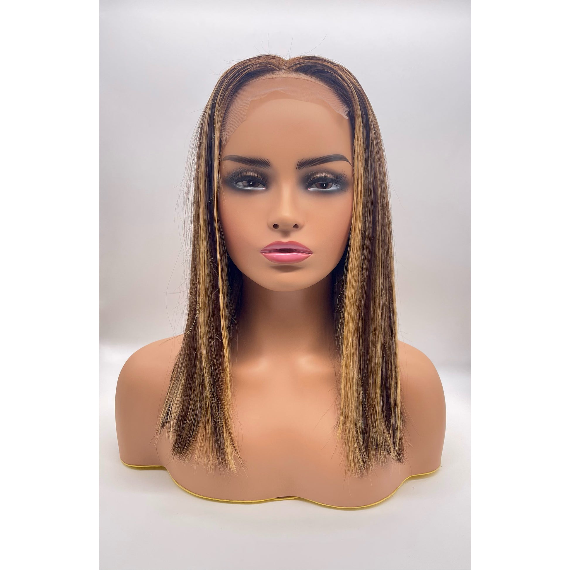 5x5 Honeycomb Closure bob  14” - The Boss Beauty Boutique