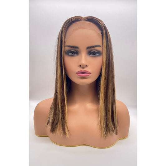 5x5 Honeycomb Closure bob  14” - The Boss Beauty Boutique