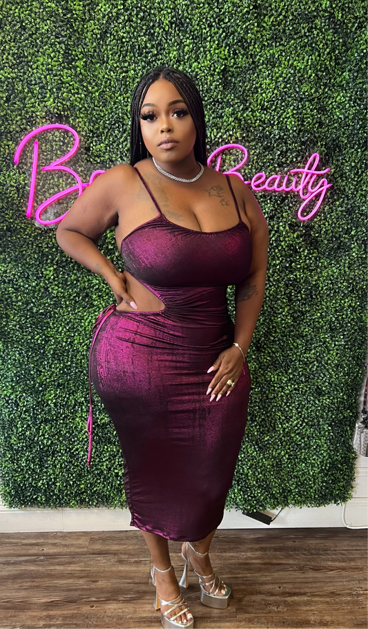Shining Queen dress - The Boss Beauty Boutique