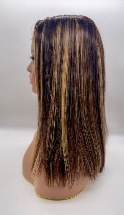 5x5 Honeycomb Closure bob  14” - The Boss Beauty Boutique