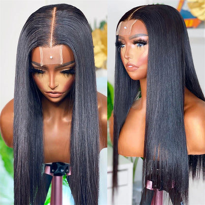2X6 Straight Closure Wig