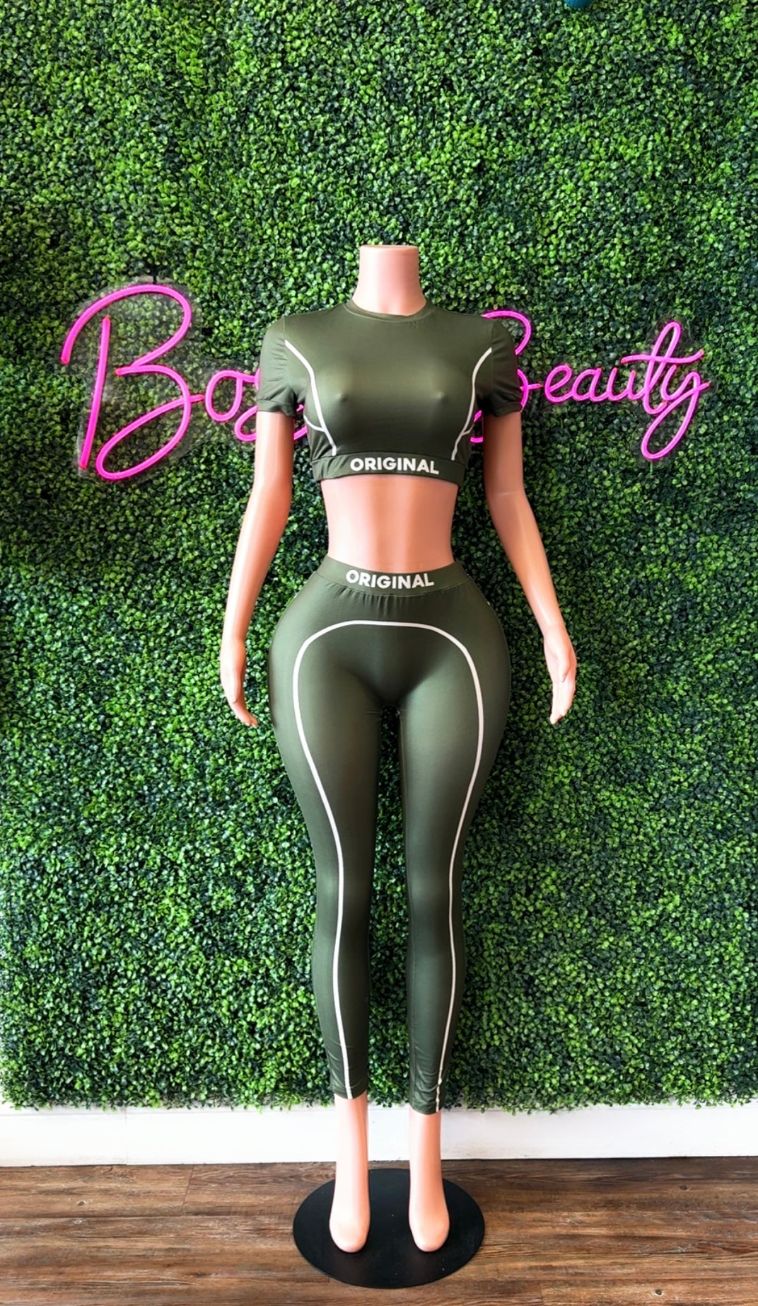 2pc Autumn Stripe Slim Sets