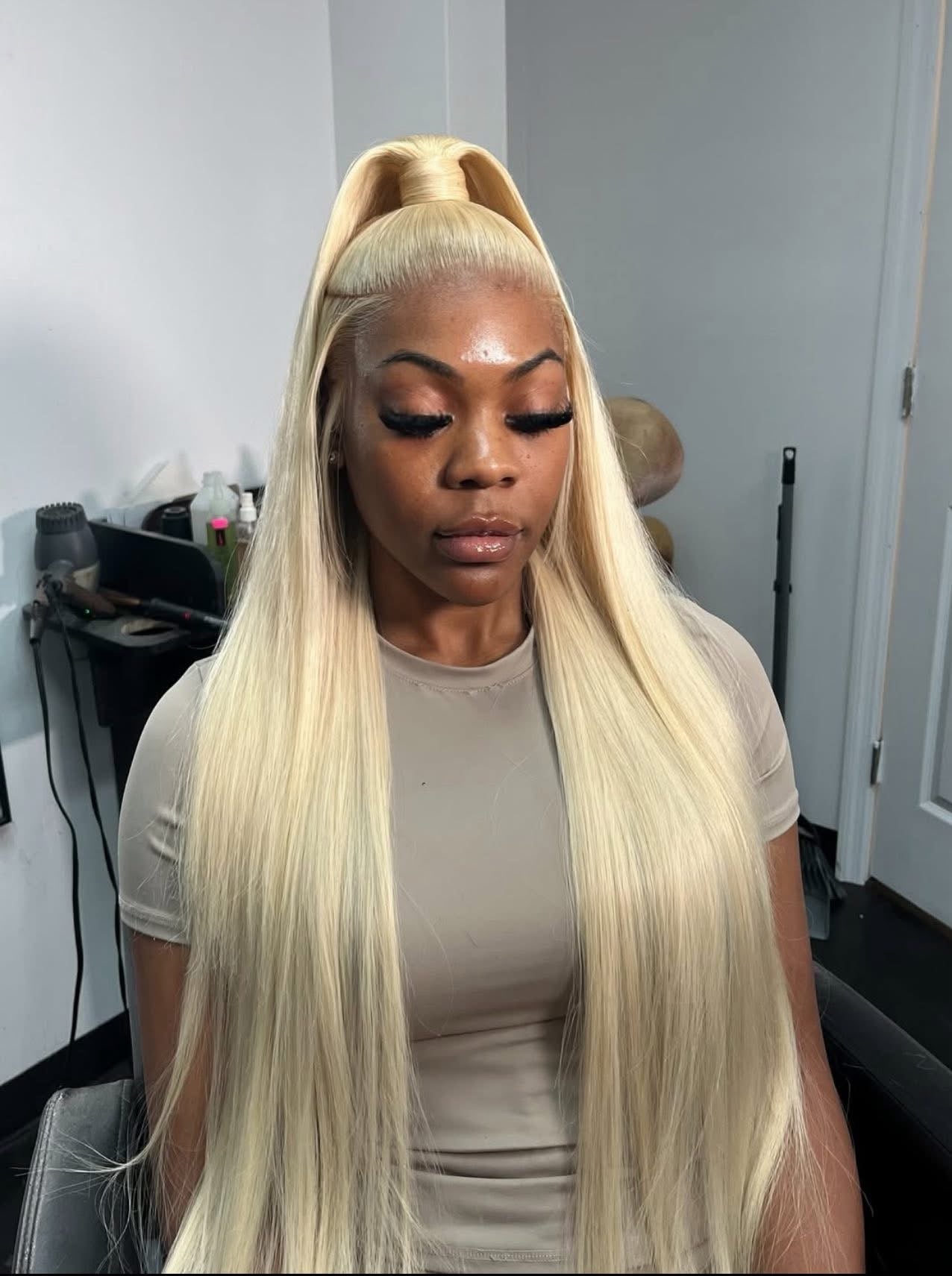 613 Straight Frontal Wig