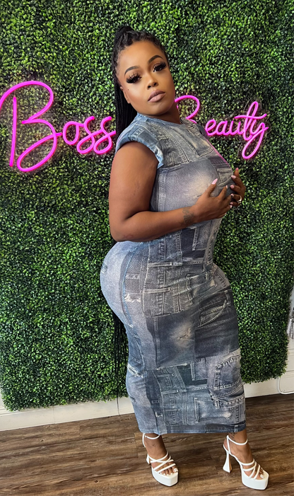 Take The Hint Dress - The Boss Beauty Boutique