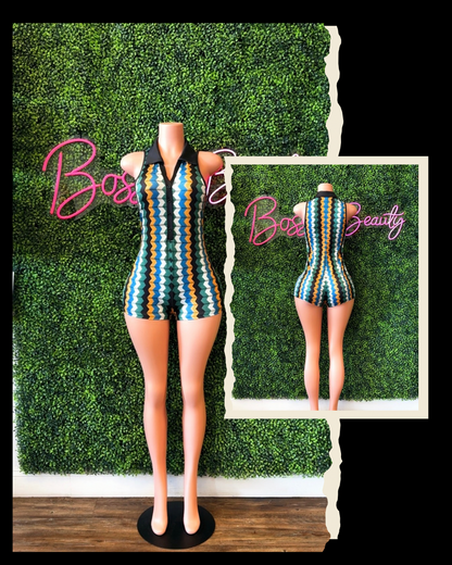 Meet Me In Monaco Rompers