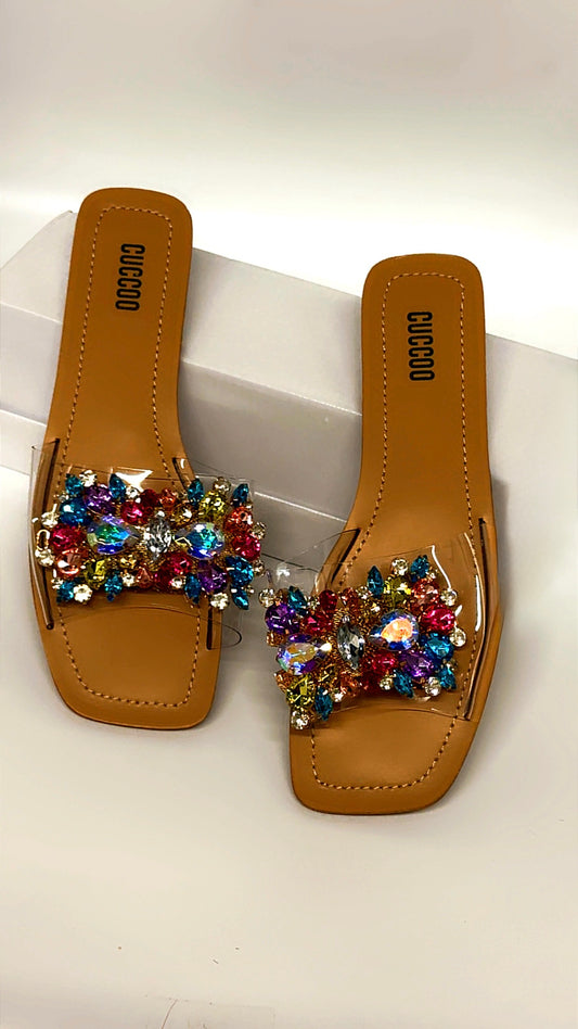 Rainbow Glamour Slides