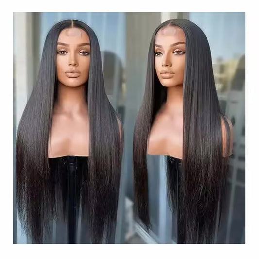2X6 Straight Closure Wig