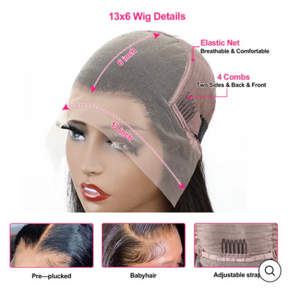 13X6 Deepwave Glueless Wig - The Boss Beauty Boutique