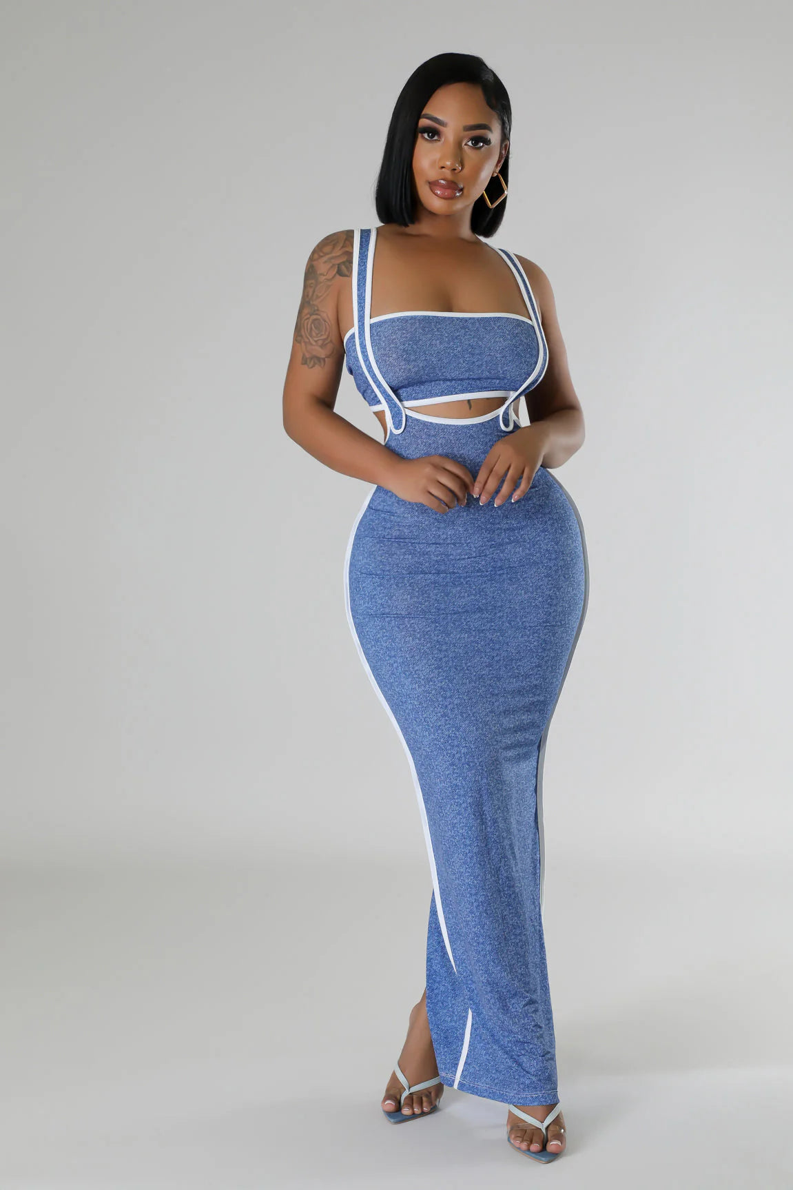 Dangerous Instincts Dress Set - The Boss Beauty Boutique