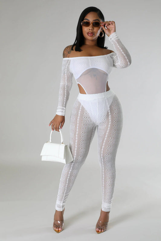 Janela Bodysuit Legging Set - The Boss Beauty Boutique