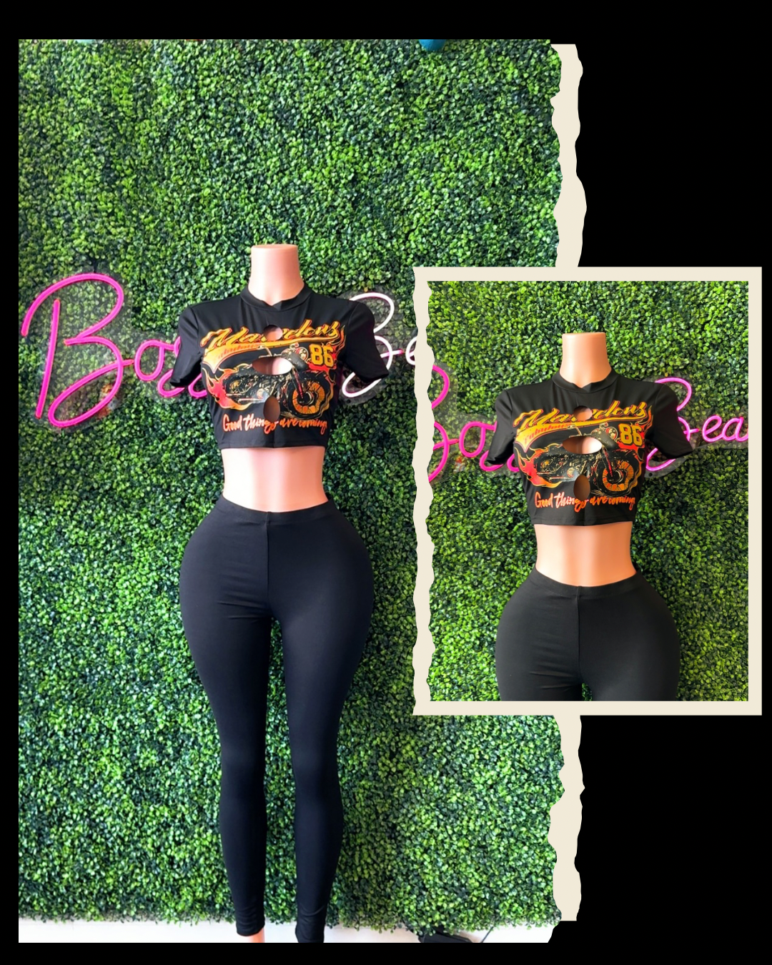 Motorcycle Retro Top(tops only)
