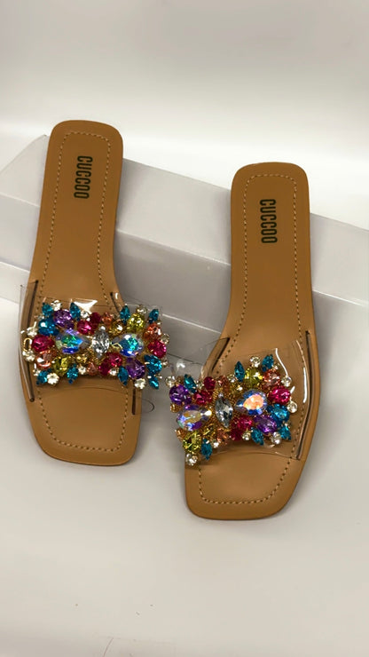 Rainbow Glamour Slides