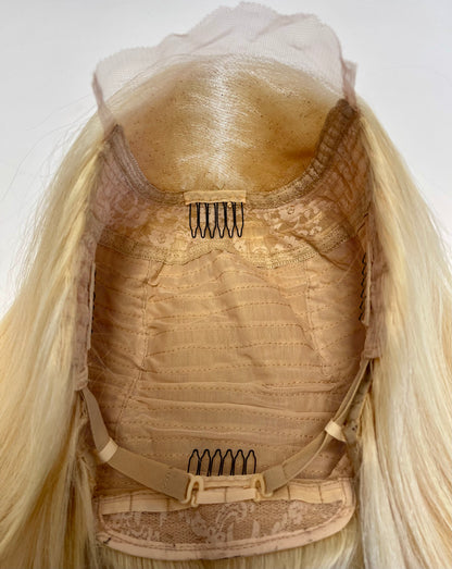 4x4 613 Blonde Closure Wig - The Boss Beauty Boutique