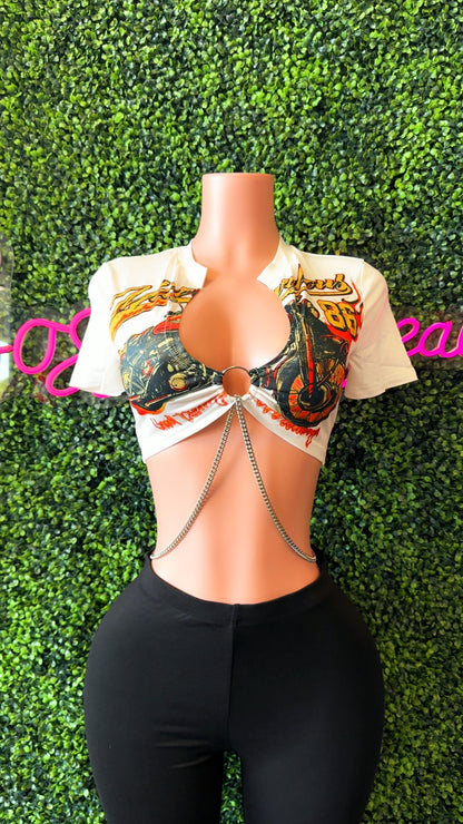 Motorcycle Retro Top(tops only)