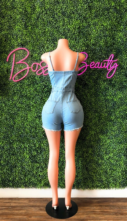 Better Off Denim Jumpsuit