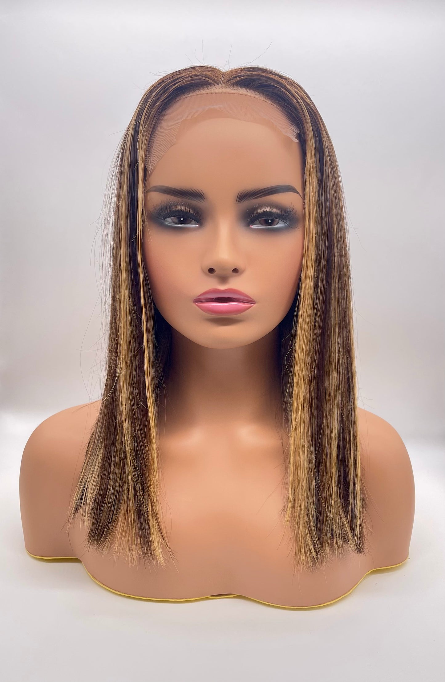 5x5 Honeycomb Closure bob  14” - The Boss Beauty Boutique