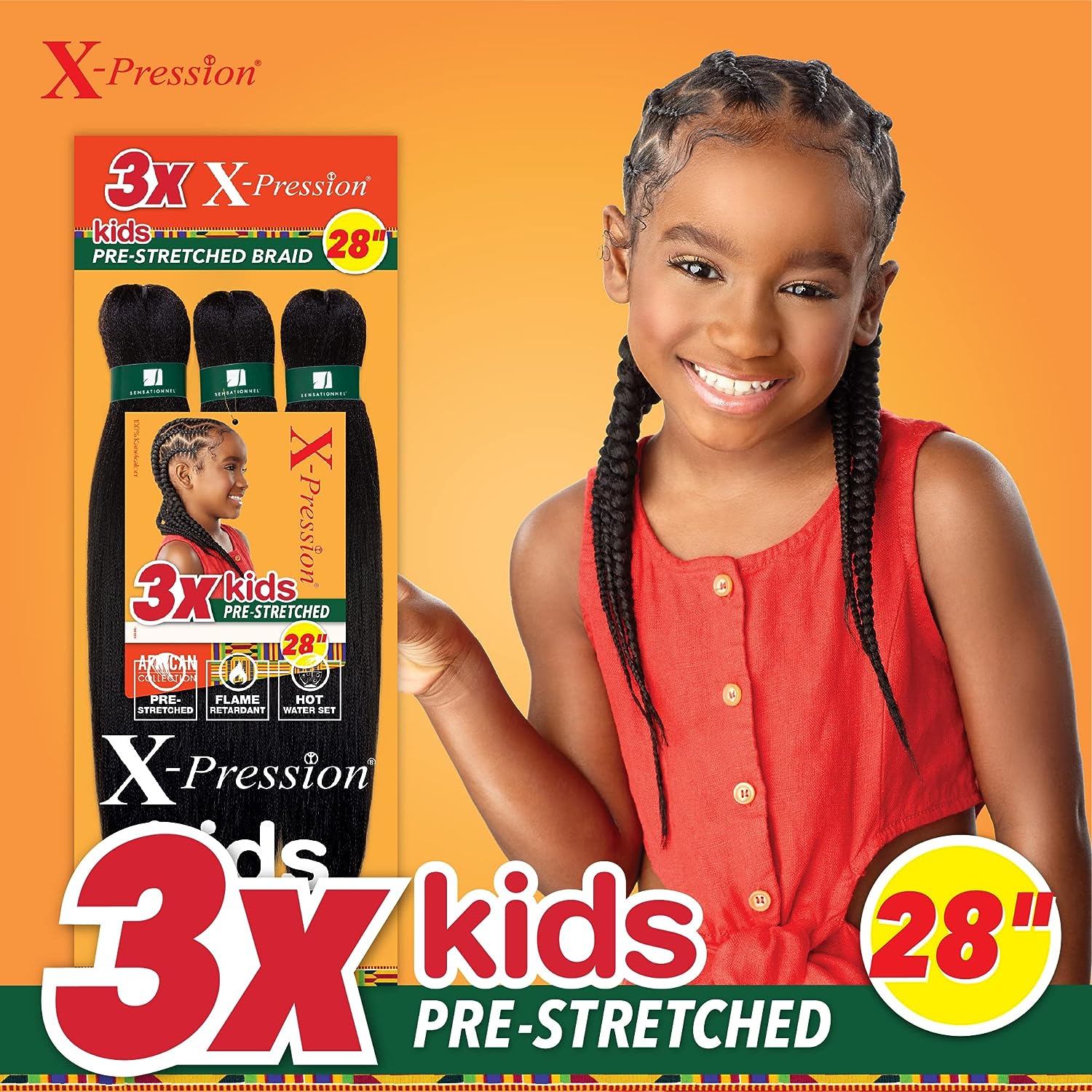 Sensationnel X-pression braids 28” - The Boss Beauty Boutique